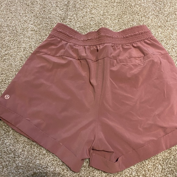 Pink Lululemon Shorts - Picture 2 of 2